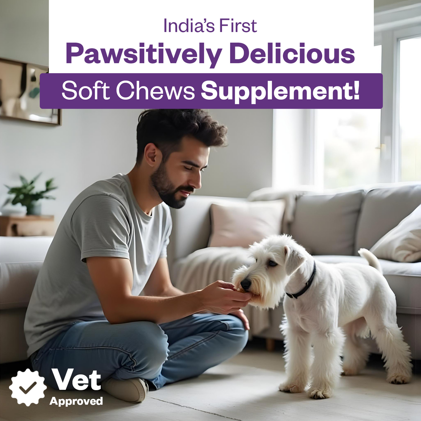 TailsAlive Probiotic Soft Chew Supplement for Dogs |   Chicken Flavor | for Gut Health & Digestion