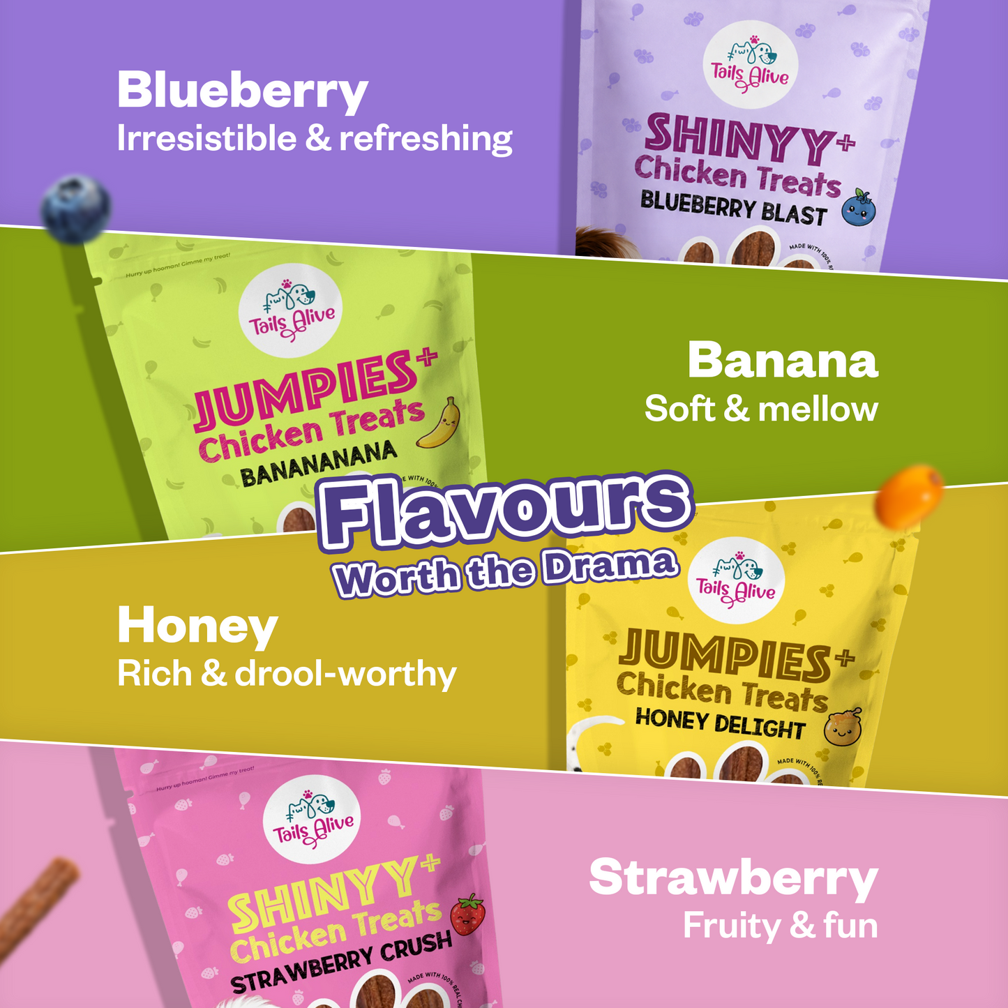 Jumpies+ Functional Treats – Hip & Joint Support Treats for Dogs